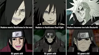 Evolution of Madara and Hashirama in Anime Naruto