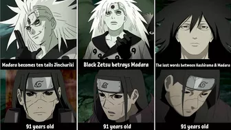 Evolution of Madara and Hashirama in Anime Naruto