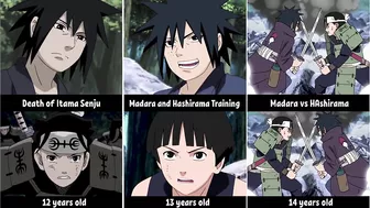 Evolution of Madara and Hashirama in Anime Naruto