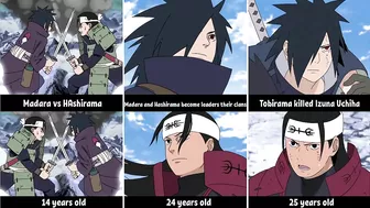 Evolution of Madara and Hashirama in Anime Naruto