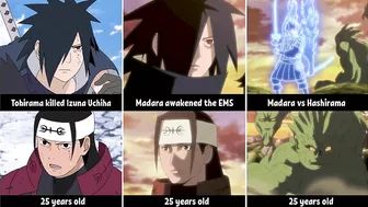 Evolution of Madara and Hashirama in Anime Naruto