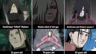 Evolution of Madara and Hashirama in Anime Naruto