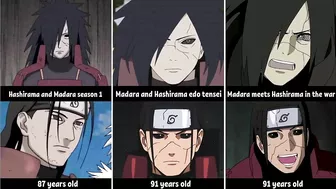 Evolution of Madara and Hashirama in Anime Naruto