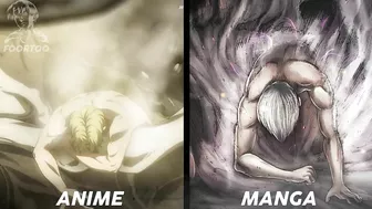 Manga VS Anime (War for Paradis Fight) - Attack On Titan Season 4 Part 2 Episode 1