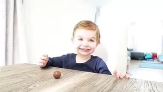 Toddler Candy Challenge - Testing his Patience with Candy While I Leave the Room (Hilarious!)