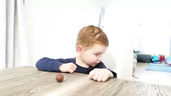 Toddler Candy Challenge - Testing his Patience with Candy While I Leave the Room (Hilarious!)