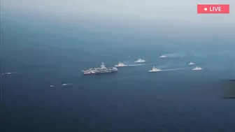 U.S. Warships Challenge Beijing in Taiwan Strait.