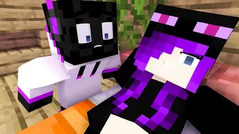 Steve Bites Alex, Biting Twins COMPILATION #6 - Steve I'm Stuck - (Minecraft Animation)