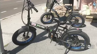 Cracking down on electric bikes, scooters on the beach