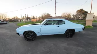 FOR SALE 1972 RESTOMOD CHEVELLE. CALL 9168567931. VICTORY LAP CLASSIC ON INSTAGRAM