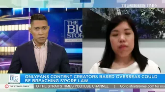 What does Singapore law say about uploading obscene content on OnlyFans? | THE BIG STORY