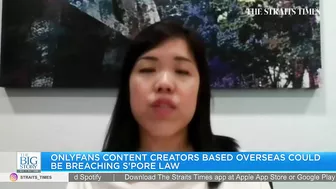 What does Singapore law say about uploading obscene content on OnlyFans? | THE BIG STORY