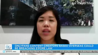 What does Singapore law say about uploading obscene content on OnlyFans? | THE BIG STORY