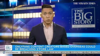 What does Singapore law say about uploading obscene content on OnlyFans? | THE BIG STORY