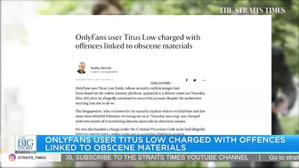 What does Singapore law say about uploading obscene content on OnlyFans? | THE BIG STORY