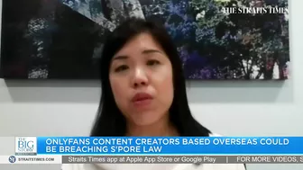 What does Singapore law say about uploading obscene content on OnlyFans? | THE BIG STORY