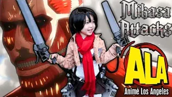 Mikasa Attacks Anime Los Angeles 2022 ft. Bonnie Ayame