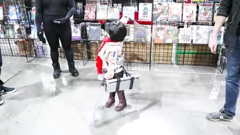 Mikasa Attacks Anime Los Angeles 2022 ft. Bonnie Ayame