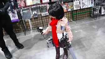 Mikasa Attacks Anime Los Angeles 2022 ft. Bonnie Ayame