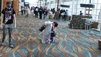 Mikasa Attacks Anime Los Angeles 2022 ft. Bonnie Ayame