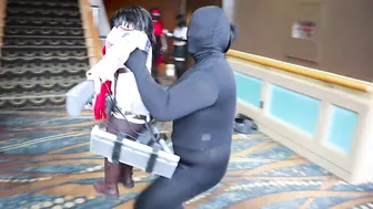 Mikasa Attacks Anime Los Angeles 2022 ft. Bonnie Ayame