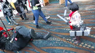 Mikasa Attacks Anime Los Angeles 2022 ft. Bonnie Ayame