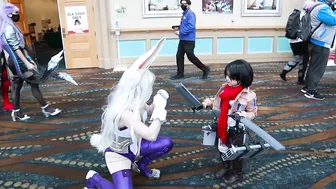 Mikasa Attacks Anime Los Angeles 2022 ft. Bonnie Ayame