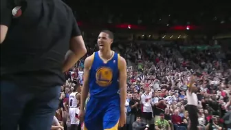 Final 4:40 WILD OT ENDING Warriors vs Trail Blazers 2014 Game-Winner ????????