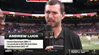 Andrew Luck shares advice on playing in big games | College GameDay