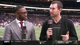 Andrew Luck shares advice on playing in big games | College GameDay