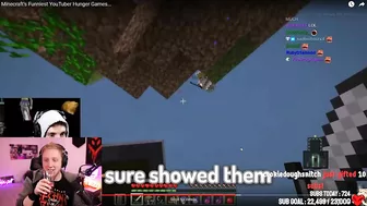 Philza Reacts to Barking at AntVenom in Tommy Hunger Games!