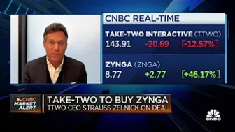 Take-Two Interactive CEO on decision to buy mobile gaming company Zynga