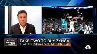 Take-Two Interactive CEO on decision to buy mobile gaming company Zynga