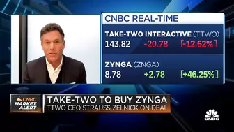 Take-Two Interactive CEO on decision to buy mobile gaming company Zynga