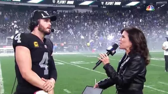 Derek Carr Post Game Interview Reveals Why The Raiders Went For The Field Goal