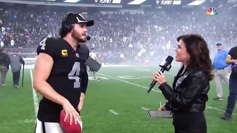 Derek Carr Post Game Interview Reveals Why The Raiders Went For The Field Goal