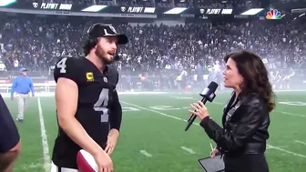 Derek Carr Post Game Interview Reveals Why The Raiders Went For The Field Goal