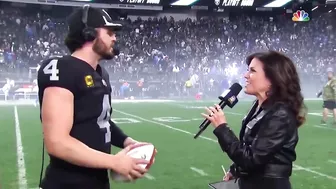 Derek Carr Post Game Interview Reveals Why The Raiders Went For The Field Goal