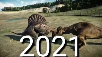 T-Rex Game of Evolution 1993-2021