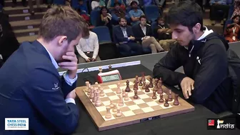 The shortest game of Magnus Carlsen's chess career!