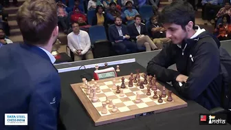 The shortest game of Magnus Carlsen's chess career!