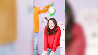 Are you ready to know what's inside the balloon? || Crazy Tiktok Challenges! #shorts #SMOL