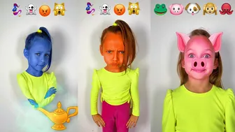 The Best Emoji Challenge - Cartoon characters  | New Compilation Shorts Videos by #AnnaKova