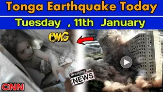 8.2 Mag, Scary EARTHQUAKE footage Compilation from Pangai Tonga | Tonga Earthquake Today