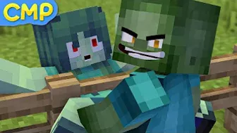 Zombie Steve Bites Alex, Biting Twins COMPILATION #6 - Steve I'm Stuck - (Minecraft Animation)