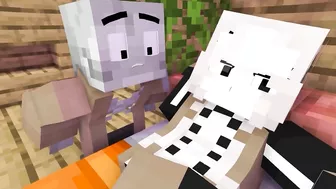 Zombie Steve Bites Alex, Biting Twins COMPILATION #6 - Steve I'm Stuck - (Minecraft Animation)