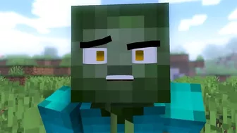 Zombie Steve Bites Alex, Biting Twins COMPILATION #6 - Steve I'm Stuck - (Minecraft Animation)