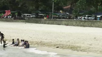 Wonderful Beach, Cambodia sea