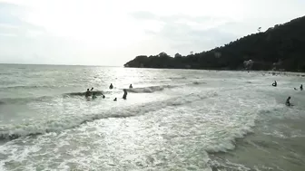 Wonderful Beach, Cambodia sea