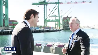 Secretary Pete Buttigieg visits Ports of Los Angeles and Long Beach